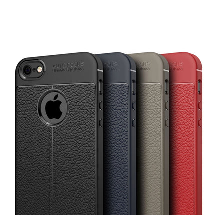 For iPhone 5 & 5s & SE TPU Shockproof Protective Back Cover Case (Black)-garmade.com
