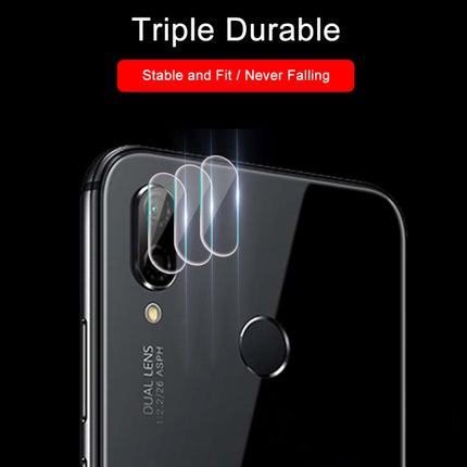 0.2mm 9H 2.5D Q-shaped Hole Rear Camera Lens Tempered Glass Film for iPhone X & XS-garmade.com