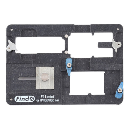 Findx F11-mini For iPhone 11 / 11 Pro / 11 Pro Max Reballing Stencil Platform Jig Fixture-garmade.com