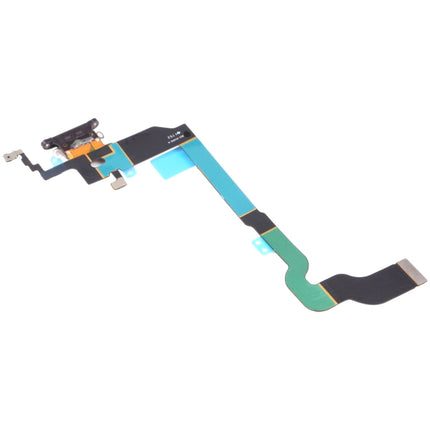 Original Charging Port Flex Cable for iPhone X (Black)-garmade.com