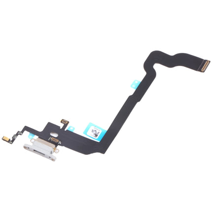 Original Charging Port Flex Cable for iPhone X (White)-garmade.com