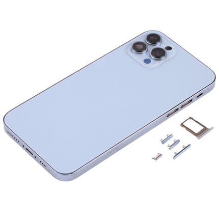 Back Housing Cover with Appearance Imitation of iP13 Pro for iPhone X(Blue)-garmade.com