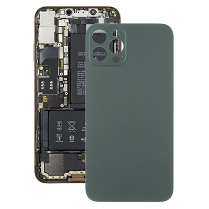 Glass Back Cover with Appearance Imitation of iP13 Pro for iPhone X(Green)-garmade.com