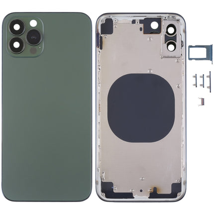 Back Housing Cover with Appearance Imitation of iP13 Pro for iPhone X(Green)-garmade.com