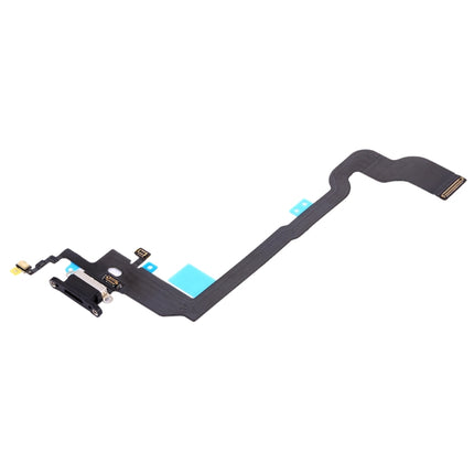 Charging Port Flex Cable for iPhone X(Black)-garmade.com