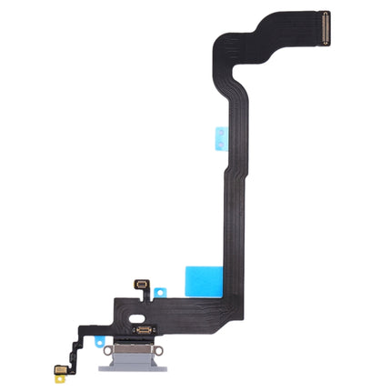Charging Port Flex Cable for iPhone X (White)-garmade.com