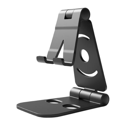 WQ-02 Foldable Creative Lazy Bracket Phone Holder (Black)-garmade.com