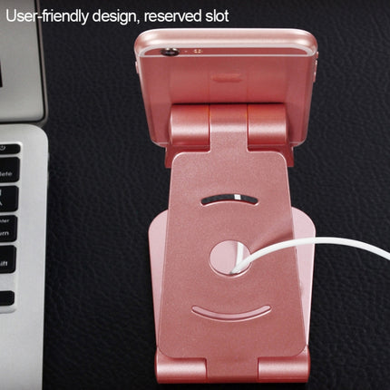 WQ-02 Foldable Creative Lazy Bracket Phone Holder (Blue)-garmade.com