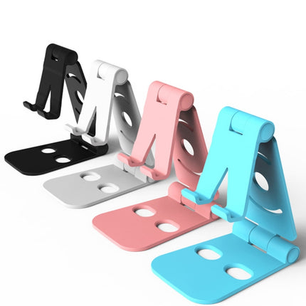 WQ-02 Foldable Creative Lazy Bracket Phone Holder(White)-garmade.com