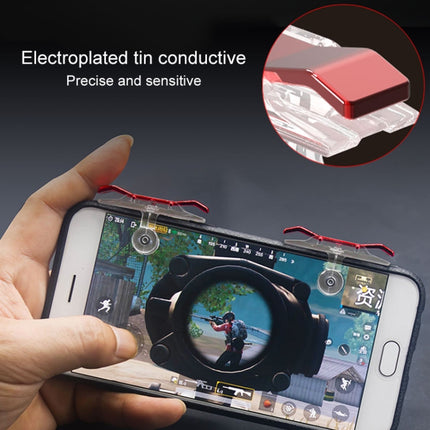 E9 Electroplating Design Press Eat Chicken Mobile Phone Trigger Shooting Controller Button Handle-garmade.com