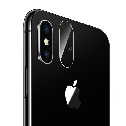 For iPhone X Rear Camera Lens Protector Tempered Glass Protective Film with Holes-garmade.com