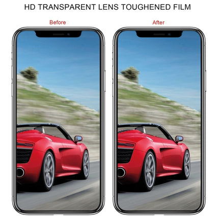 For iPhone X Rear Camera Lens Protector Tempered Glass Protective Film with Holes-garmade.com