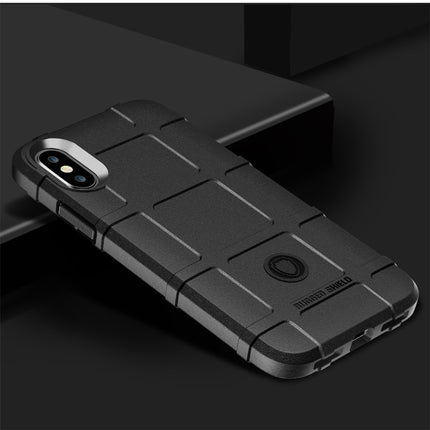 Full Coverage Shockproof TPU Case for iPhone X(Black)-garmade.com