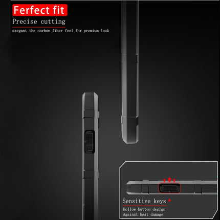 Full Coverage Shockproof TPU Case for iPhone X(Black)-garmade.com