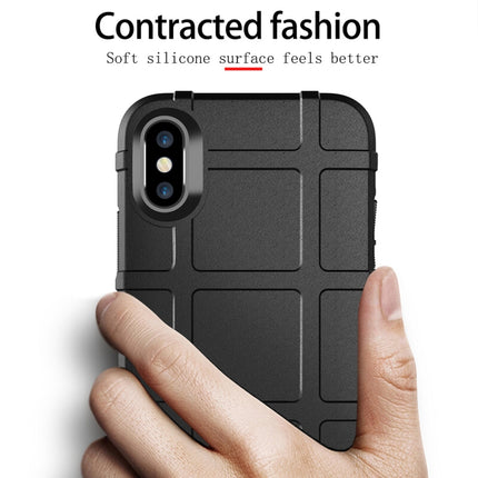 Full Coverage Shockproof TPU Case for iPhone X(Grey)-garmade.com