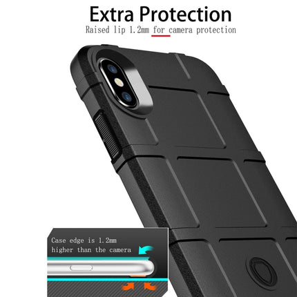Full Coverage Shockproof TPU Case for iPhone X(Blue)-garmade.com