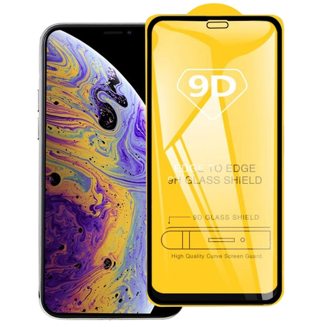 9H 9D Full Screen Tempered Glass Screen Protector for iPhone 11 Pro / XS / X-garmade.com