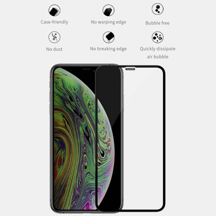 NILLKIN XD CP+MAX Full Coverage Tempered Glass Screen Protector for iPhone 11 Pro / XS / X-garmade.com