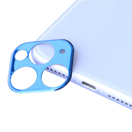 Aluminum Alloy Camera Lens Protector for iPhone 11 Pro / 11 Pro Max(Blue)-garmade.com