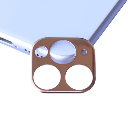 Aluminum Alloy Camera Lens Protector for iPhone 11 Pro / 11 Pro Max(Rose Gold)-garmade.com