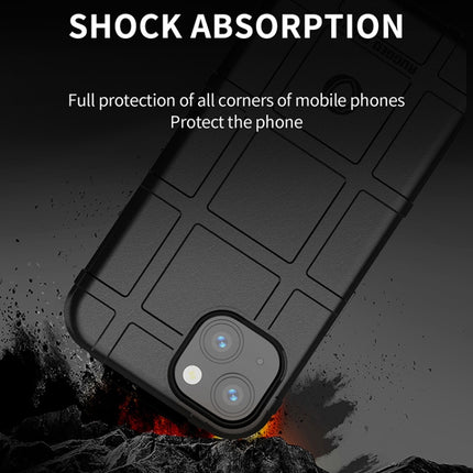 Rugged Shield Full Coverage Shockproof TPU Case for iPhone 13(Blue)-garmade.com