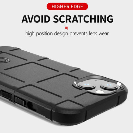 Rugged Shield Full Coverage Shockproof TPU Case for iPhone 13(Green)-garmade.com