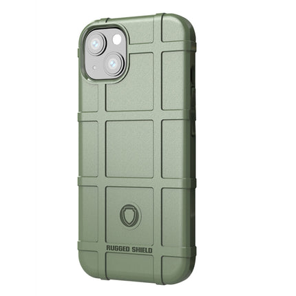 Rugged Shield Full Coverage Shockproof TPU Case for iPhone 13 mini(Green)-garmade.com