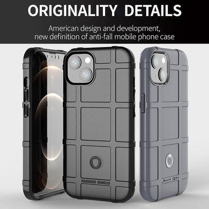 Rugged Shield Full Coverage Shockproof TPU Case for iPhone 13 mini(Blue)-garmade.com