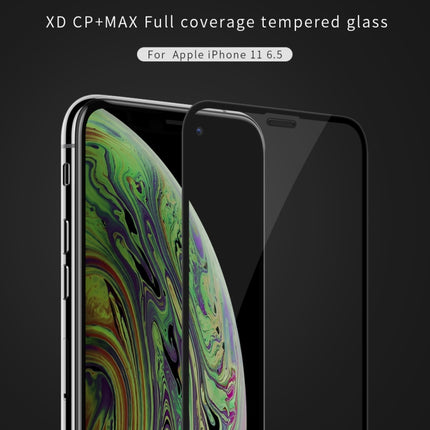 NILLKIN XD CP+MAX Full Coverage Tempered Glass Screen Protector for iPhone 11 Pro Max / XS Max-garmade.com