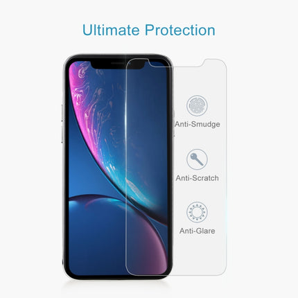 50 PCS 0.3mm 2.5D 9H Tempered Glass Film for iPhone 11 / XR-garmade.com