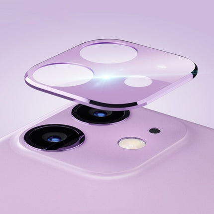 For iPhone 11 TOTUDESIGN Armour Rear Camera Lens Protective Film (Purple)-garmade.com