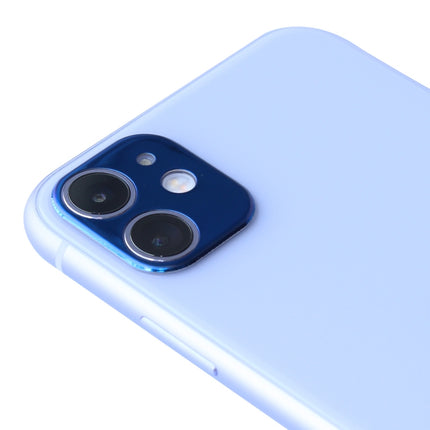 Aluminum Alloy Camera Lens Protector for iPhone 11(Blue)-garmade.com