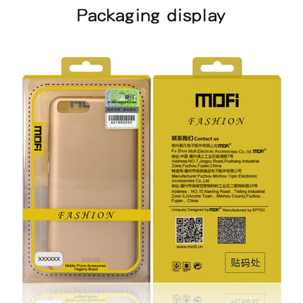 MOFI Frosted PC Ultra-thin Full Coverage Protective Case for iPhone XS Max (Gold)-garmade.com