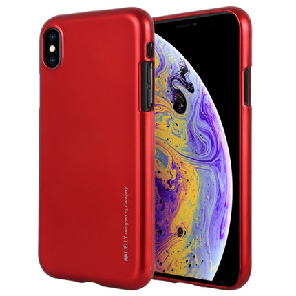 GOOSPERY JELLY Series Shockproof Soft TPU Case for iPhone XS Max(Red)-garmade.com