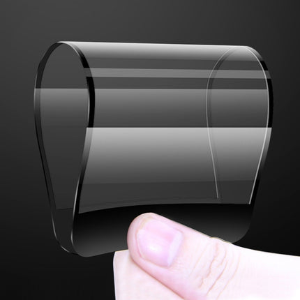 0.1mm 9H Full Screen Flexible Fiber Tempered Glass Film for iPhone 11 Pro Max / XS Max(White)-garmade.com