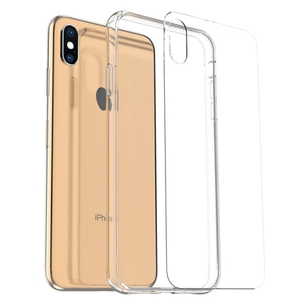 Transparent Tempered Glass Shockproof Case for iPhone XS Max-garmade.com