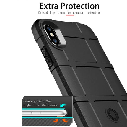 Full Coverage Shockproof TPU Case for iPhone XS Max(Black)-garmade.com