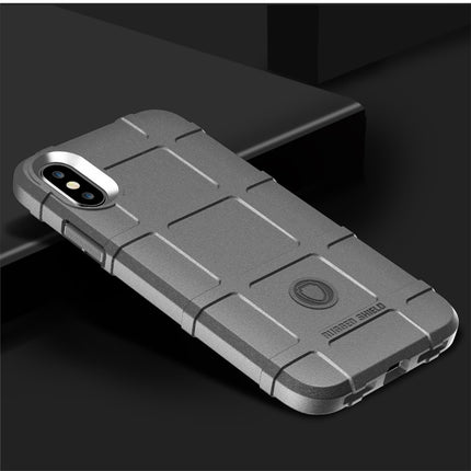 Full Coverage Shockproof TPU Case for iPhone XS Max(Grey)-garmade.com