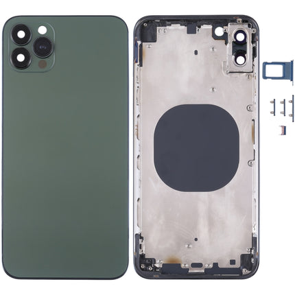 Back Housing Cover with Appearance Imitation of iP13 Pro Max for iPhone XS Max(Green)-garmade.com