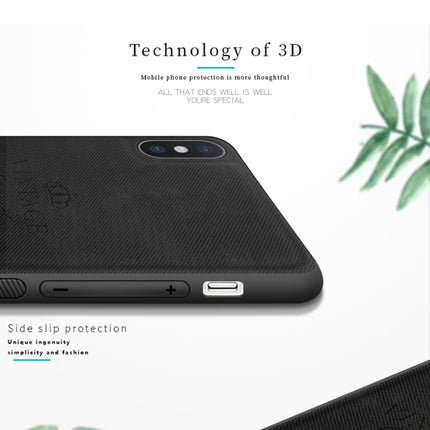 PINWUYO Anti-wrestling Waterproof Full Coverage PC Case for iPhone XS Max(Grey)-garmade.com