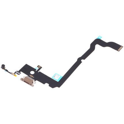 Original Charging Port Flex Cable for iPhone XS Max (Gold)-garmade.com