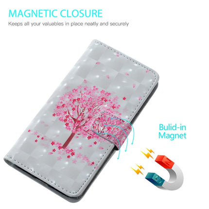 Pink Tree Pattern Horizontal Flip Leather Case for iPhone XS Max, with Holder & Card Slots & Photo Frame & Wallet-garmade.com