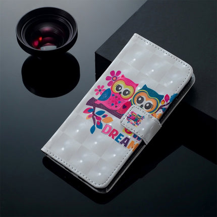 Lovers Owl Pattern Horizontal Flip Leather Case for iPhone XS Max, with Holder & Card Slots & Photo Frame & Wallet-garmade.com