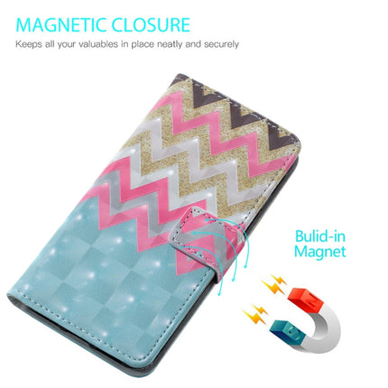 Color Wave Pattern Horizontal Flip Leather Case for iPhone XS Max, with Holder & Card Slots & Photo Frame & Wallet-garmade.com