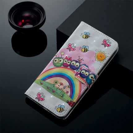 Owl Family Pattern Horizontal Flip Leather Case for iPhone XS Max, with Holder & Card Slots & Photo Frame & Wallet-garmade.com