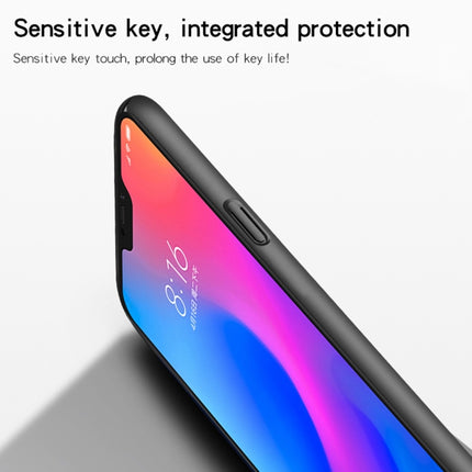 MOFI Frosted PC Ultra-thin Full Coverage Protective Case for iPhone XR (Black)-garmade.com