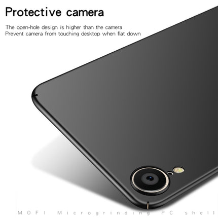 MOFI Frosted PC Ultra-thin Full Coverage Protective Case for iPhone XR (Gold)-garmade.com