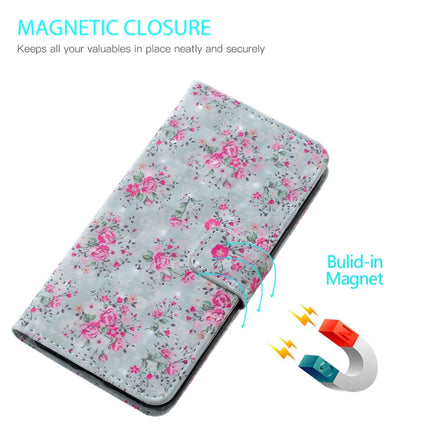 Rose Pattern Horizontal Flip Leather Case for iPhone XR, with Holder & Card Slots & Photo Frame & Wallet-garmade.com