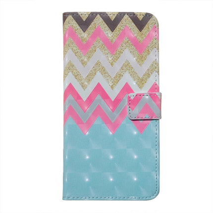 Color Wave Pattern Horizontal Flip Leather Case for iPhone XR, with Holder & Card Slots & Photo Frame & Wallet-garmade.com