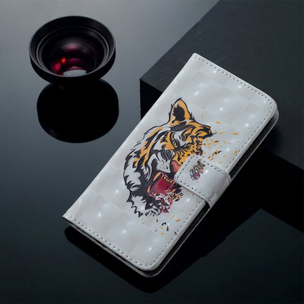 Tiger Pattern Horizontal Flip Leather Case for iPhone XR, with Holder & Card Slots & Photo Frame & Wallet-garmade.com